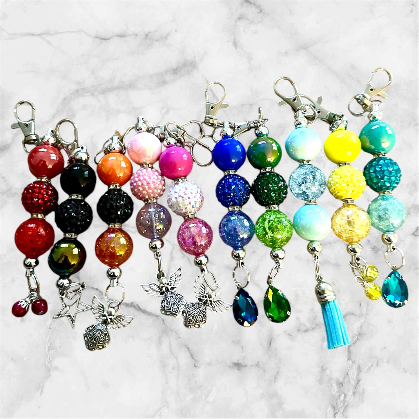 Bubblegum Beaded Charms