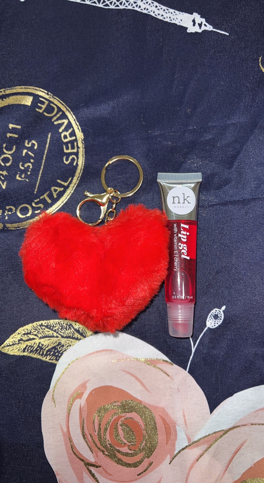 Heart keychain