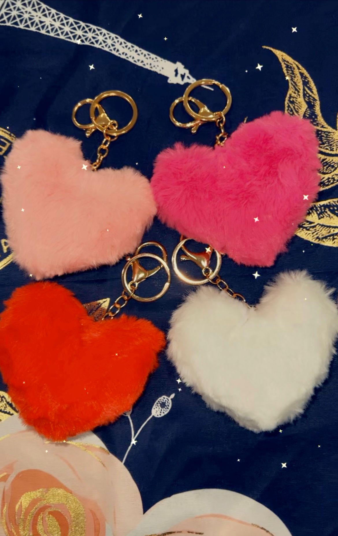 Heart keychain